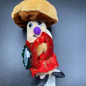 Toybox Creations Veggie Friends Ming Mushroom Plush Doll Stuffed Toy NWT